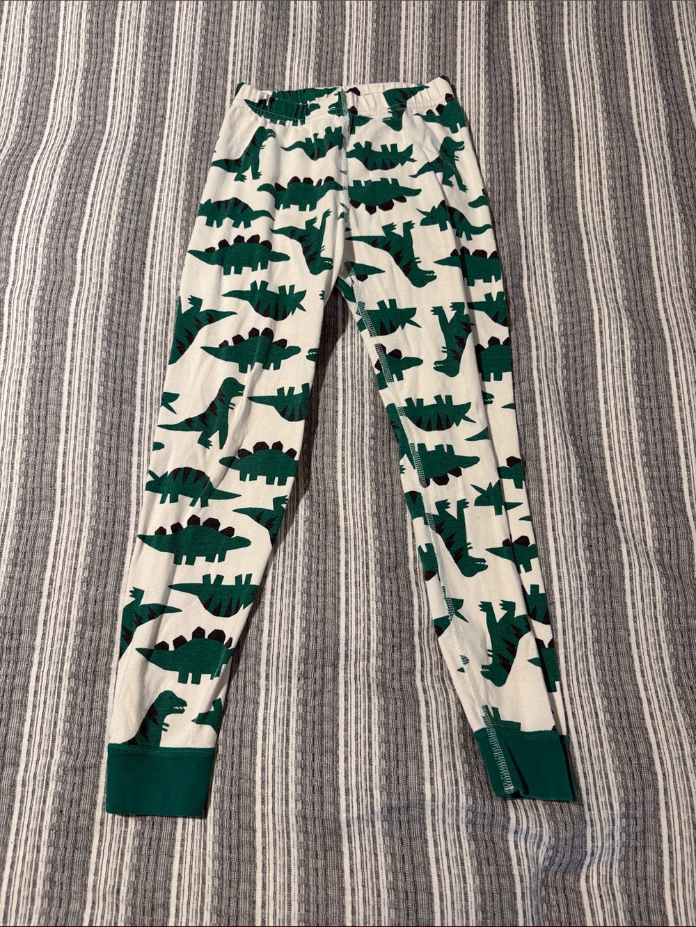 Hanna Anderson Kids Long John Pajamas 6-7 - Picture 7 of 8
